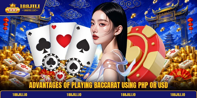 Advantages of playing baccarat using PHP or USD