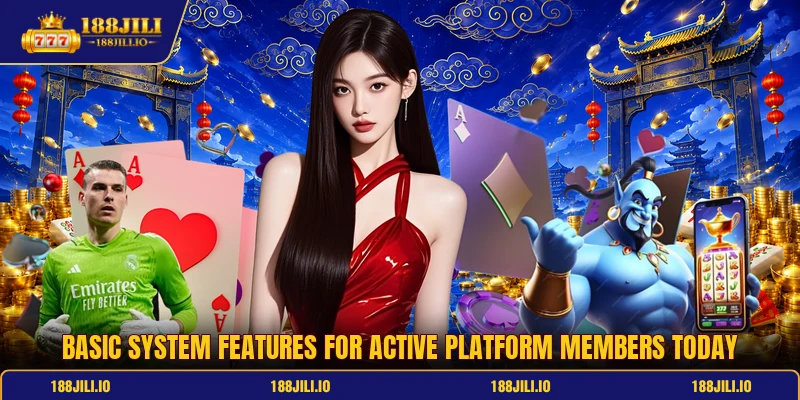 Basic system features for active platform members today