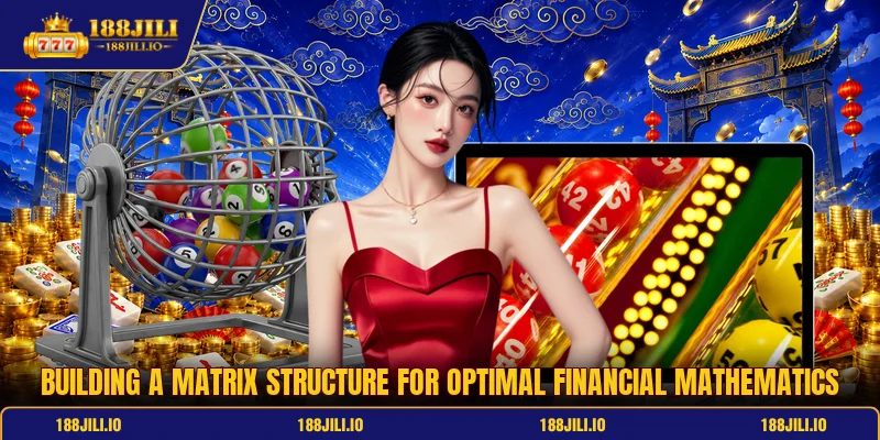 Building a matrix structure for optimal financial mathematics