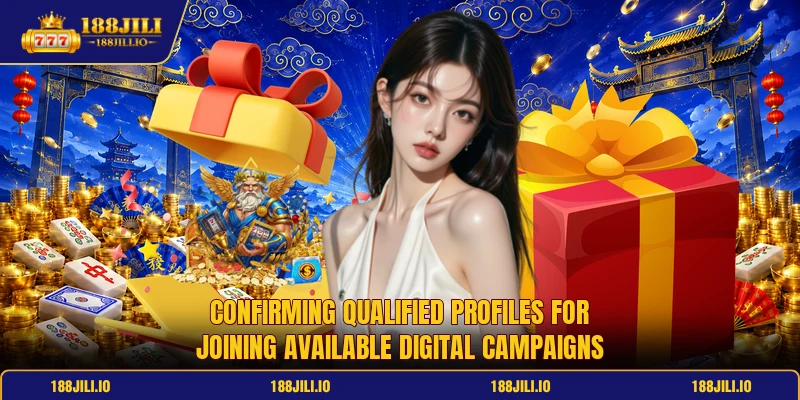 Confirming qualified profiles for joining available digital campaigns