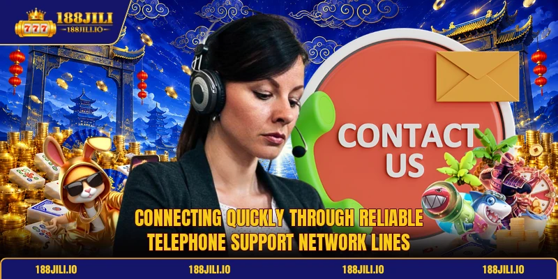 Connecting quickly through reliable telephone support network lines