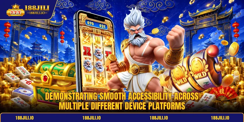 Demonstrating smooth accessibility across multiple different device platforms