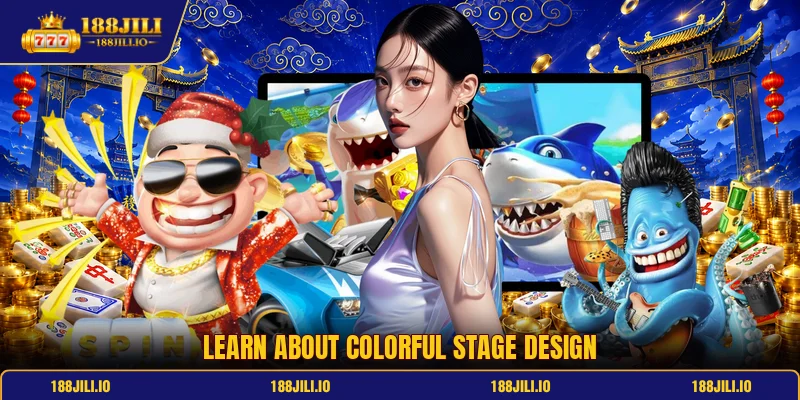 Learn about colorful stage design