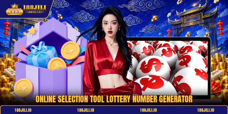 Online selection tool lottery number generator