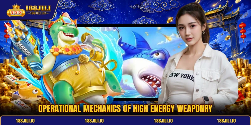 Operational mechanics of high energy weaponry
