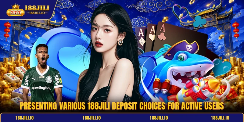 Presenting various 188jili deposit choices for active users Presenting various 188jili deposit choices for active users