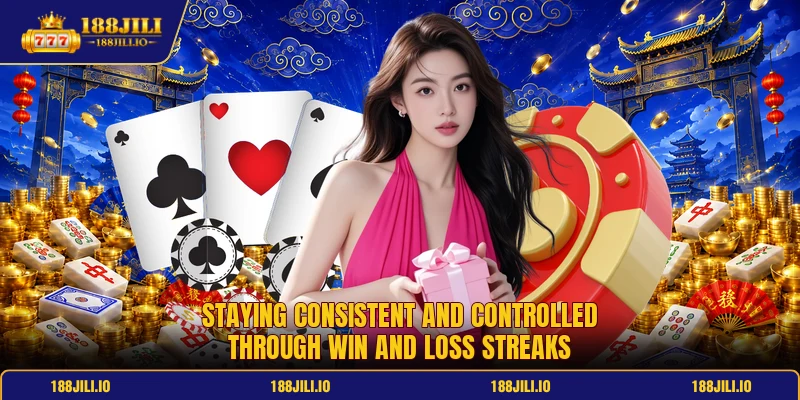 Staying consistent and controlled through win and loss streaks