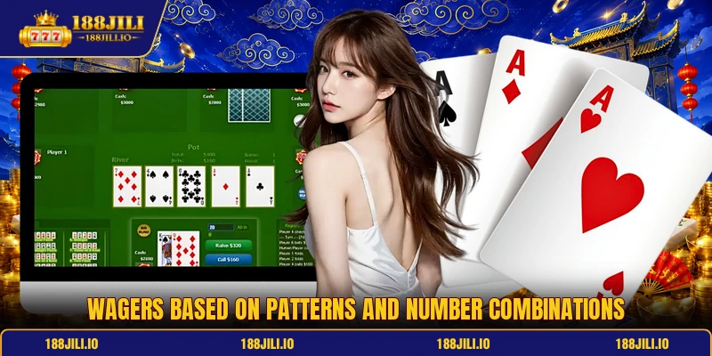 Wagers based on patterns and number combinations